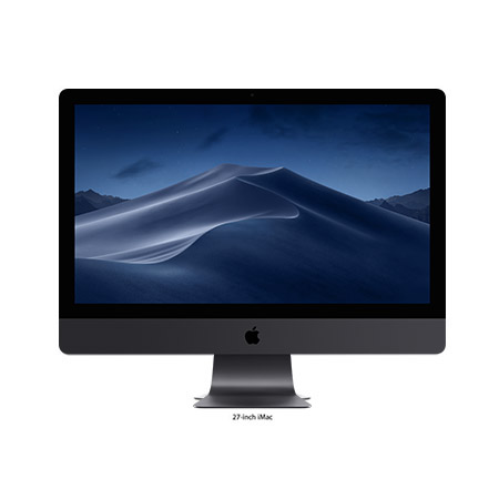 27-inch iMac Pro with Retina 5K display: 3.2GHz 8-core Intel Xeon W