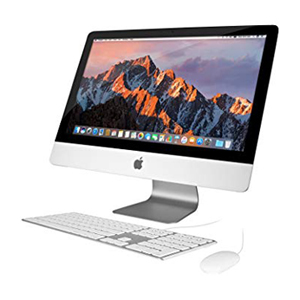 I Mac 21 slim Core i5 8 gb ram 1 tb hdd  Logitech keyboard mouse