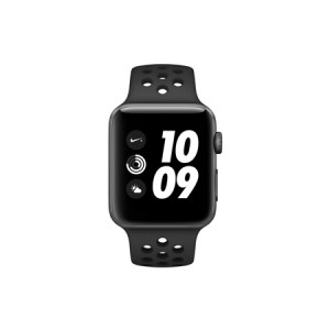 Apple Watch Nike+ Series 3 GPS, 42mm Space Grey Aluminium Case with Anthracite/Black Nike Sport Band