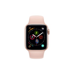 Apple Watch Series 4 GPS + Cellular, 40mm Gold Aluminium Case with Pink Sand Sport Band