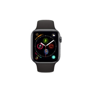 Apple Watch Series 4 GPS + Cellular, 44mm Space Grey Aluminium Case with Black Sport Band