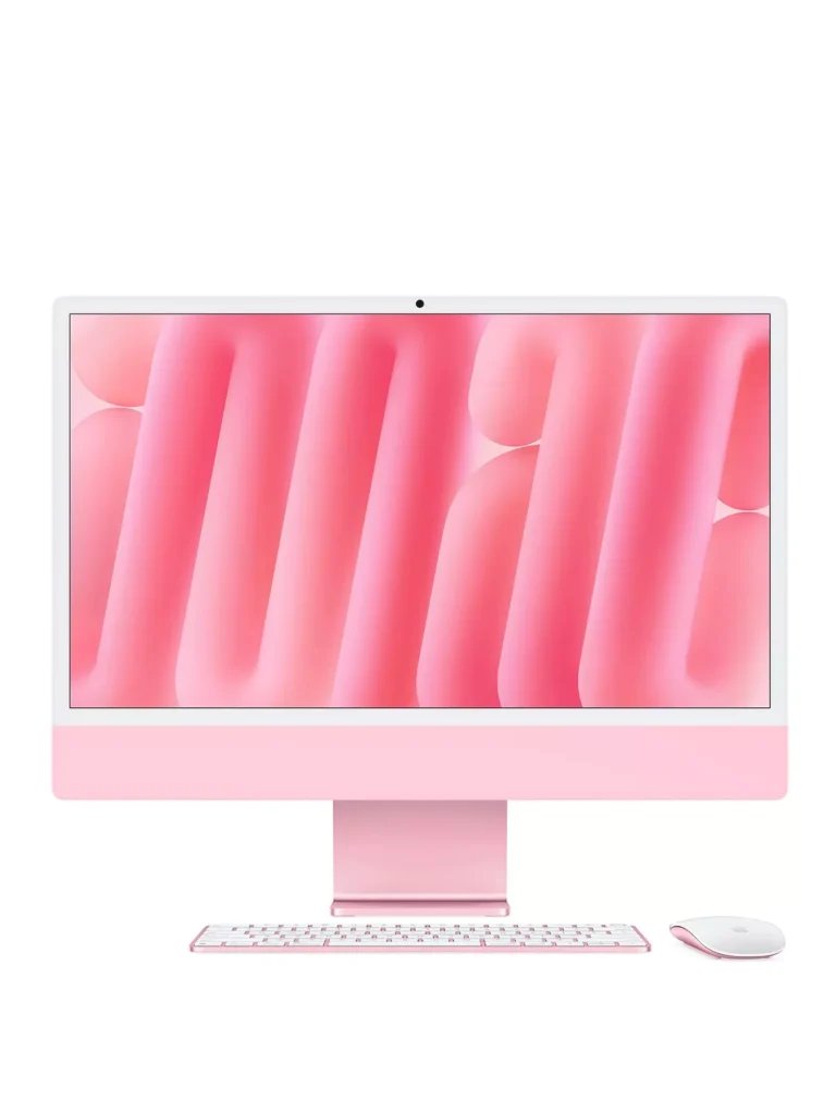 iMac 24" Apple M3 chip, 8-core CPU and 10-core GPU / 8GB RAM 512GB SSD, PINK