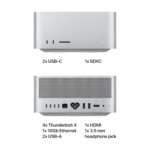 Mac Studio (Apple M1 Ultra chip with 20‑core CPU and 48‑core GPU, 64GB RAM, 1TB SSD) - Silver - Image 5